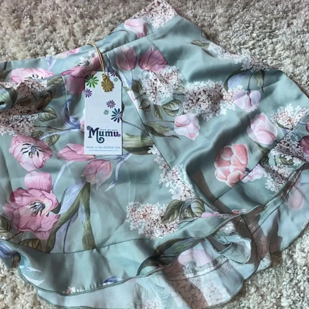 Show ME YOUR MUMU BOBBI RUFFLE SHORTS - Picture 4 of 6